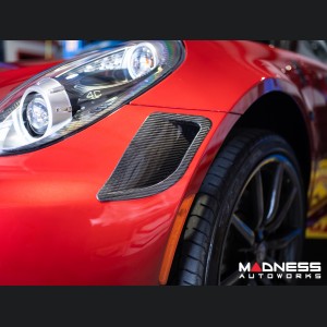 Alfa Romeo 4C Front Bumper Air Vent Trim Kit - Carbon Fiber - Launch Edition